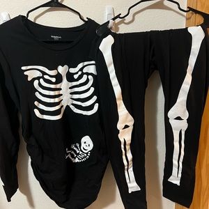 MATERNITY- Skelton outfit